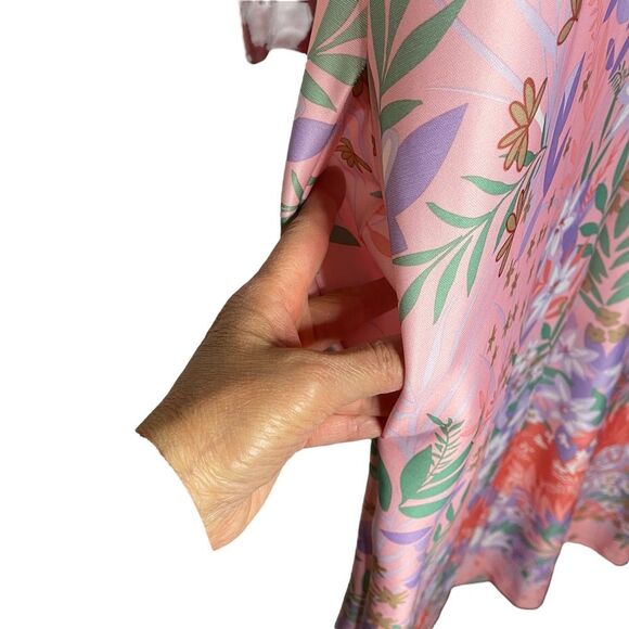 I Appel Women's Vintage Long Zipper Robe Housecoat Union Label Size Medium - Picture 5 of 10